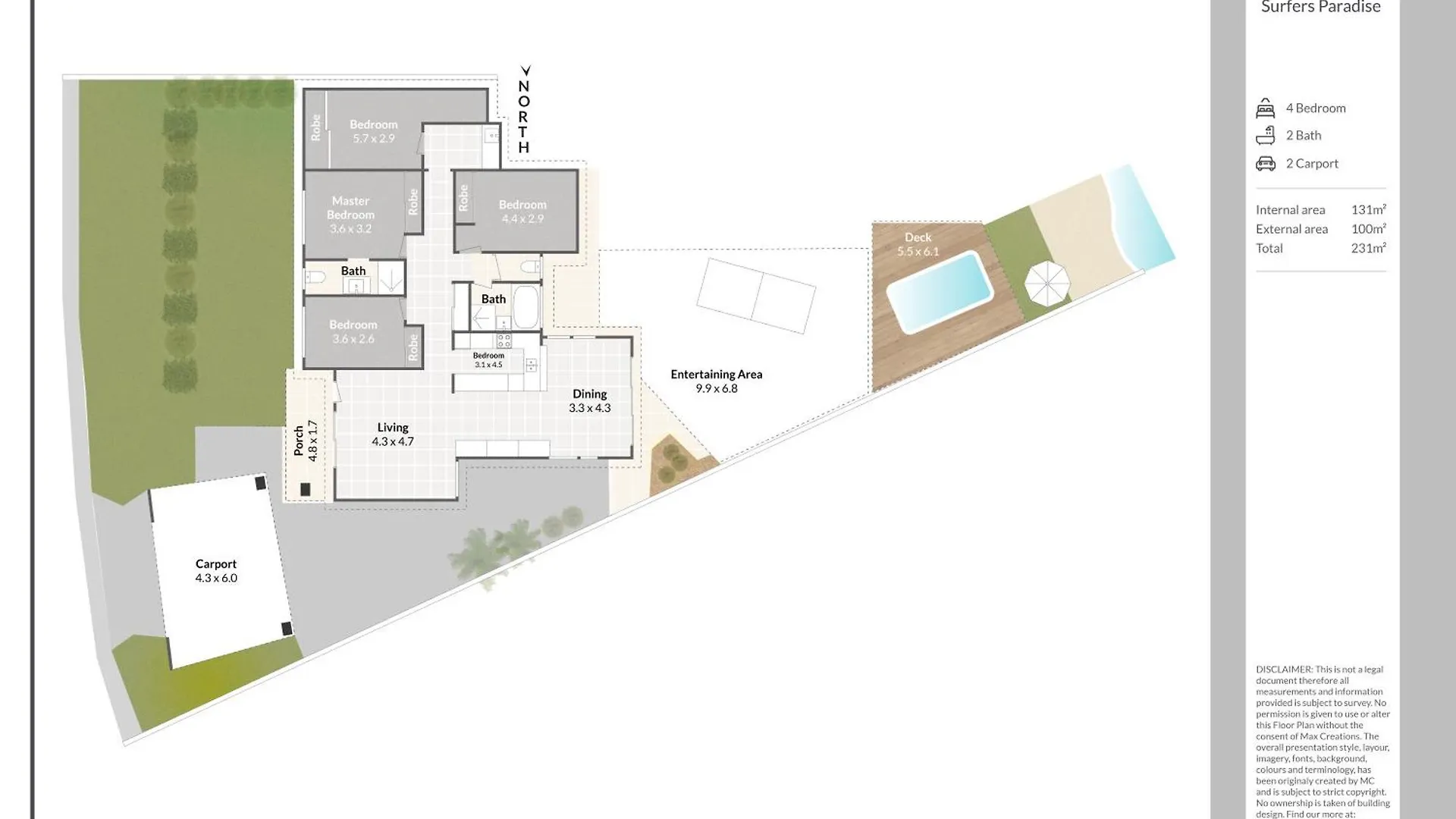 Lux Waterfront Villa With Magnesium Spa - The Goldie Gold Coast